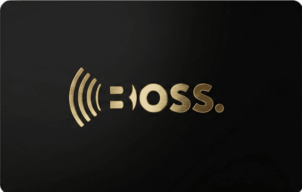 Carte BOSS Métal Premium